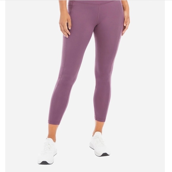 Danskin size XS purple Brushed 7/8 Legging with pockets - Picture 13 of 13